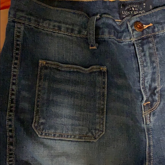 🌸OFFERS🌸Lucky brand high rise cut off - Picture 2 of 5